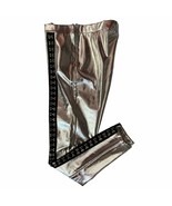 Jaded London Metallic Hook &amp; Eye Pants Size M - $94.05