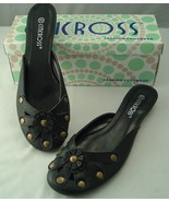 Black Closed Toe Sandal 3/4" Heel by CitiCross "Heddy"  NEW Free Shipping USA - $15.99