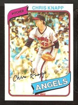 California Angels Chris Knapp 1980 Topps Baseball Card # 658 Nr Mt - £0.39 GBP