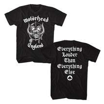 Motorhead Everything Louder Men&#39;s T Shirt - £37.52 GBP+