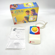 Vtg MicroSpeed Kid Trac Kidtrac Track Ball Trackball MAC Mouse In Box - $32.99