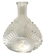 Vintage Retro Clear Glass Bottle Decanter or Vase 70s 80s No Lid 7.75 x ... - $28.44