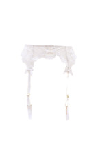 L&#39;agent By Agent Provocateur Womens Suspenders Lace Bridal Wedding White Size S - £27.90 GBP
