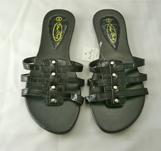 Womens Sandal/Flip Flop Black by Star Bay NEW Free Shipping Limited Supp... - $303.91 MXN