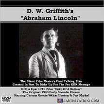 Abraham Lincoln DVD D. W. Griffith Walter Huston - £15.10 GBP