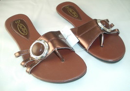 Womens Sandal/Flip Flop Bronze by Star Bay Free Shipping Limited Supply ... - $303.91 MXN