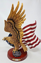 2010 Bradford Exchange &quot;Star Spangled Glory&quot; Eagle &amp; American Flag Statue NIP 6 - £103.01 GBP