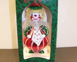 Mistletoe Magic Collection Hand Blown Glass Clown Ornament NIB - £8.59 GBP