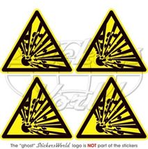 EXPLOSIVE ESPLOSIVO Warning Safety Explosion Danger 50mm Adesivo 4 - $3.79