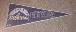 Colorado Rockies Vintage Pennant Full Size 30&quot; - £13.96 GBP