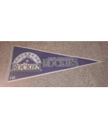 COLORADO ROCKIES VINTAGE Pennant FULL SIZE 30&quot; - £14.07 GBP