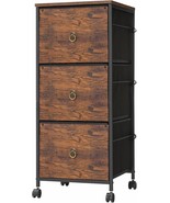 Hoobro 3-Drawer File Cabinet, Vertical Filing Cabinet, Office Drawer Che... - $100.82 CAD