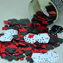 Confetti MultiShape Party Aces Mix - As low as $1.81 per 1/2 oz. FREE SHIP - £2.96 GBP+