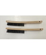 Century Carbon Alloy Curved Handle Scratch Brush 14&quot; 4X19 Rows - 2 Pack - $20.55 CAD