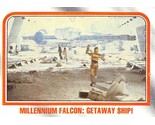 1980 Topps Star Wars ESB #52 Millennium Falcon Getaway Ship! Hoth Han &amp; ... - $0.89