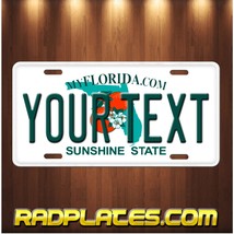 MY FLORIDA Custom Vanity Personalized YOUR TEXT Aluminum License Plate Tag - $19.67