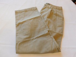 Arizona Men&#39;s Pant Size W32 L30 Khaki Tan casual pants slacks GUC Pre-owned - £16.14 GBP