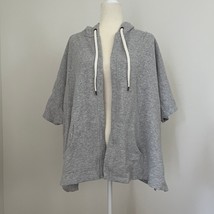 Aerie Women&#39;s French Terry Hooded Sweatshirt Shrug Cardigan Coverup XS/S... - $24.99