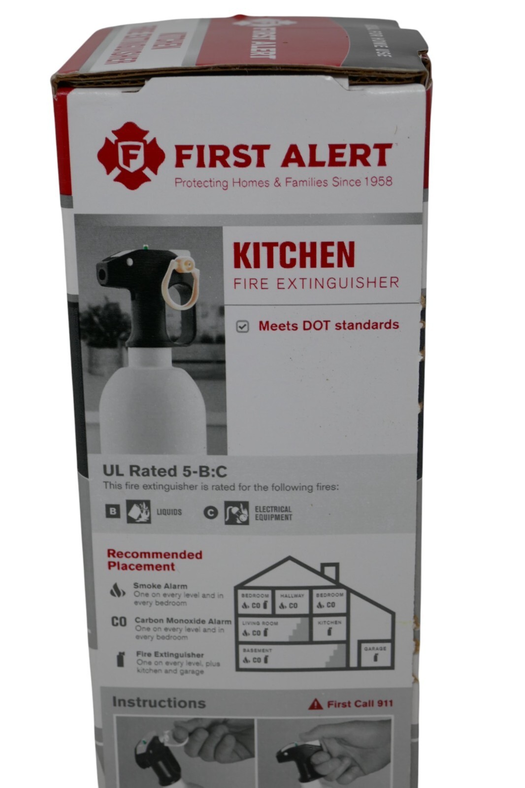 First Alert Kitchen Fire Extinguisher #1474144 NEW Item image 3