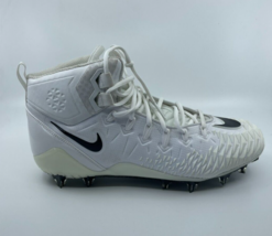 Nike Force Savage Pro TD Football Cleats White AJ6605-101 Men’s Size 14.5 - $61.34