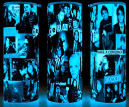 Glow in the Dark My Chemical Romance Gerard Way Collage Cup Mug Tumbler ... - £17.91 GBP