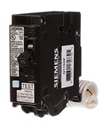 Siemens Q115DF 15-Amp Afci/Gfci Dual Function Circuit Breaker, Plug on Load - £68.01 GBP