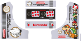 Nintendo NES ARCADE Cabinet Retro Artwork/arcade graphics vinyl Bartop s... - $51.30+
