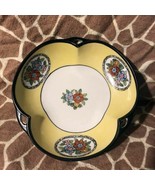 Vintage Noritake Porcelain Morimura Green Wreath  Clover Candy Bowl  - 1... - £31.24 GBP