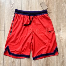Nwt Nike DRI-FIT Dna DR7228-673 Men&#39;s Basketball Shorts Loose Fit Red Multi Xxl - £27.37 GBP