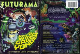 Futurama Into The Wild Green Yonder Dvd New Factory Sealed Free Shipping - $14.95