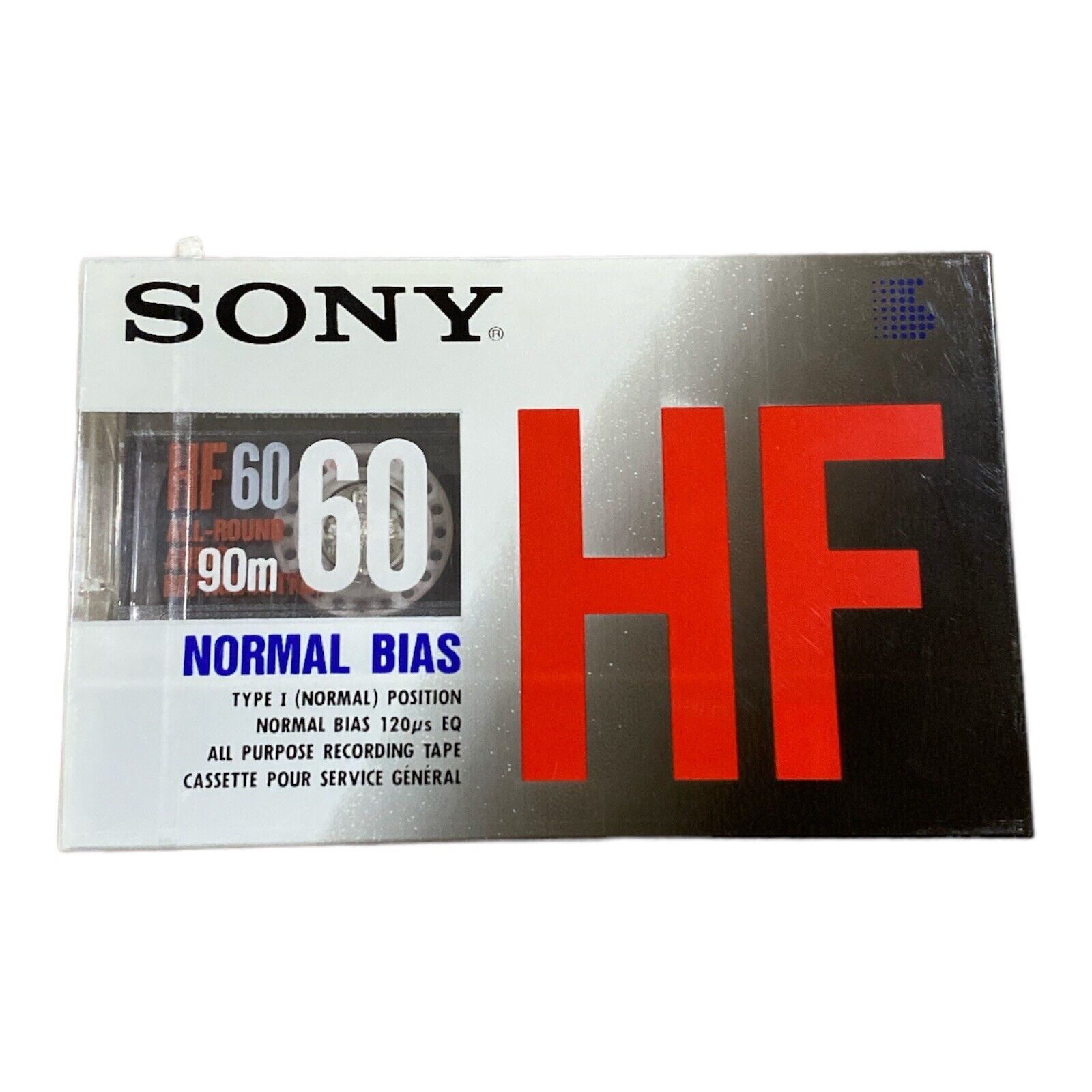 Primary image for New SONY HF High Fidelity 60 Minutes Blank Audio Cassette Tape C-60HFC