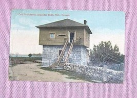 Old Blockhouse Kingston Mills  Ontario  Canada Postcard - £4.59 GBP