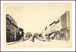 Palmerston Ontario Main Street Looking West Postcard - £12.58 GBP