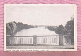 Looking South From Bridge  Marmora Ontario Postcard - £10.18 GBP