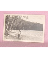 Beach on Mary Lake  Muskoka Lodge Muskoka  Ontario Postcard - £10.24 GBP