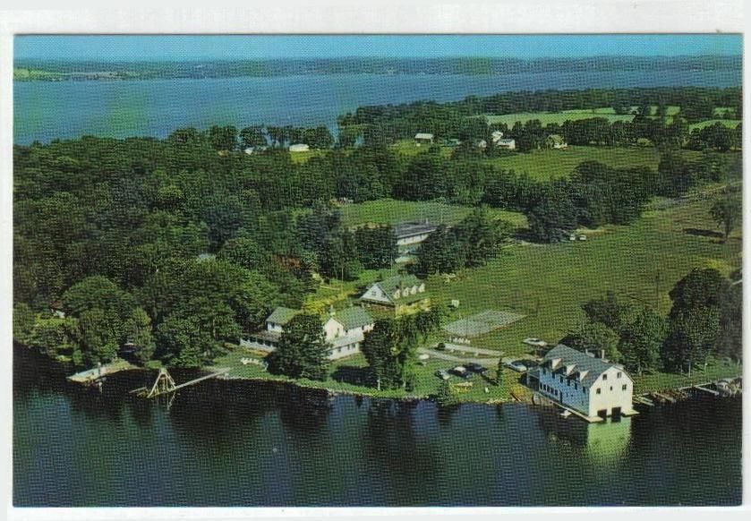 Primary image for Elim Lodge on Pigeon Lake near Peterborough Ontario Postcard