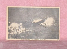 Dynamiting Collapsed Falls View Bridge Feb.5 1938 Ontario Canada Postcard - $12.95