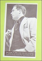Perry  Como  Number 14  Collectible Rock and Roll  Arcade or Exhibit Card - $10.35