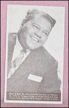 Fats Domino  Number 50  Collectible Rock and Roll  Arcade or Exhibit Card - $8.84