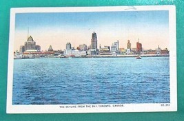 Skyline from the Bay Toronto   Ontario Canada Postcard - £8.58 GBP