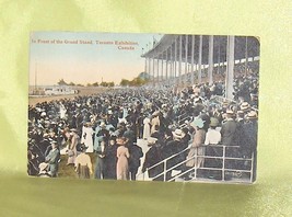 In Front of Grandstand Toronto Exhibition Toronto   Ontario Postcard - £8.59 GBP