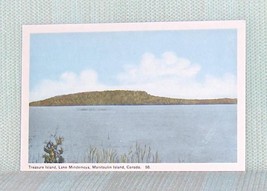 Postcard Treasure Island Lake Mindemoya  Manitoulin Island Ontario - $10.45