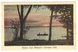 Postcard  Scene Near Watson&#39;s Corners Ontario - $6.83