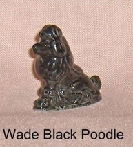 Wade Porcelain  Black Poodle  Jenny - $15.56
