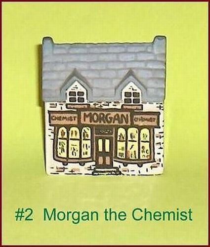 Primary image for Whimsey on Why Morgan the Chemist  Wade Porcelain House  Number 2