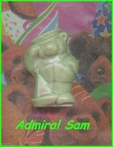 Wade Porcelain Bear Admiral Sam    Green Color - $18.19
