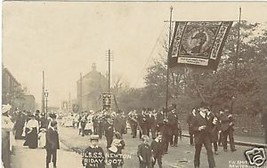 Photocard, Parade, St.Paul&#39;s.S.S. Newton, 1907 Photo  Postcard - £14.12 GBP