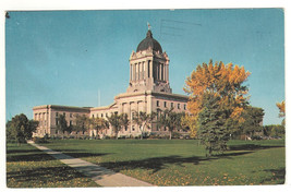 Postcard Legislative Building Winnipeg Manitoba Canada - £2.80 GBP