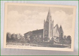St. Andrews  Church Westville  Nova Scotia Canada Postcard - £6.09 GBP