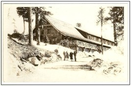Postcard View of Grouse Mountain Chalet B.C. Canada Photo Postcard - $18.38